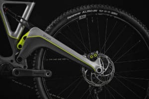 Siryon e-bike from Forestal with massive rear triangle