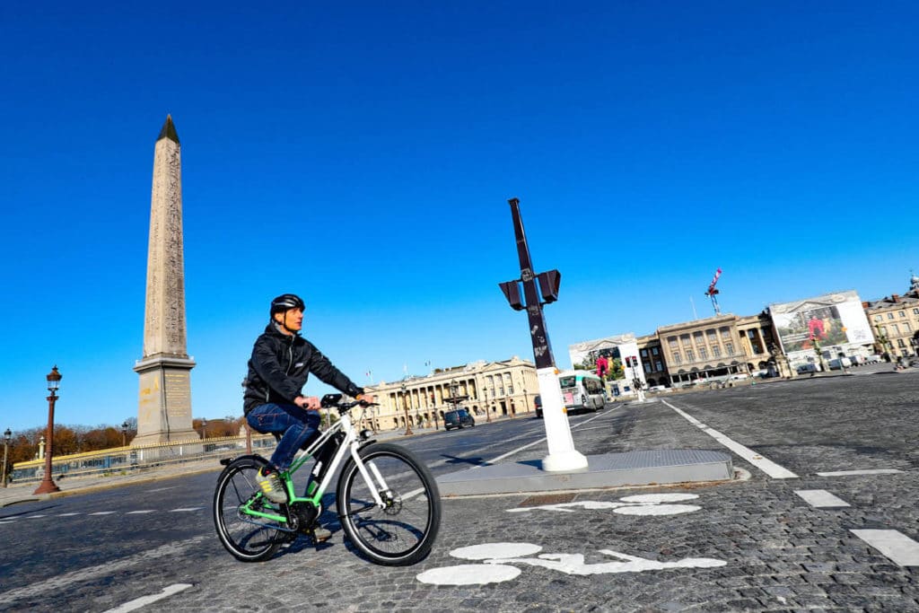 Valeo Smart drive on a trekking e-bike