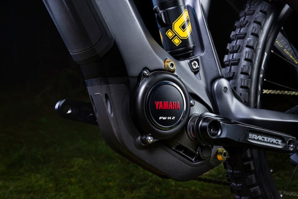 PW-X 2 motor from Yamaha on the Haibike Allmtn SE e-bike