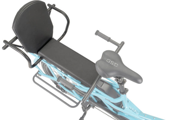 Captains Chair bench for the Tern GSD e-bike