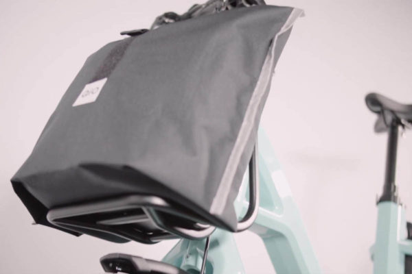 Shopping bag for the Qio ebike