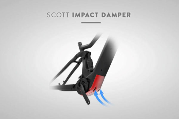 Impact Damper on Scott and Contessa ebikes