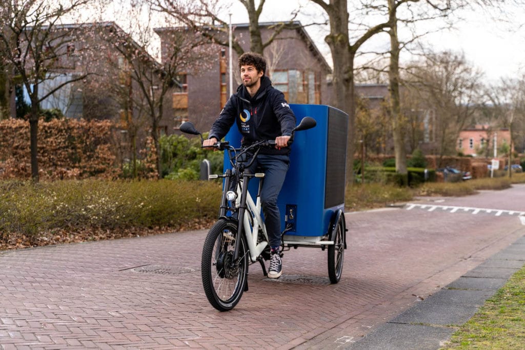 Ebike Sunrider to transport cargo