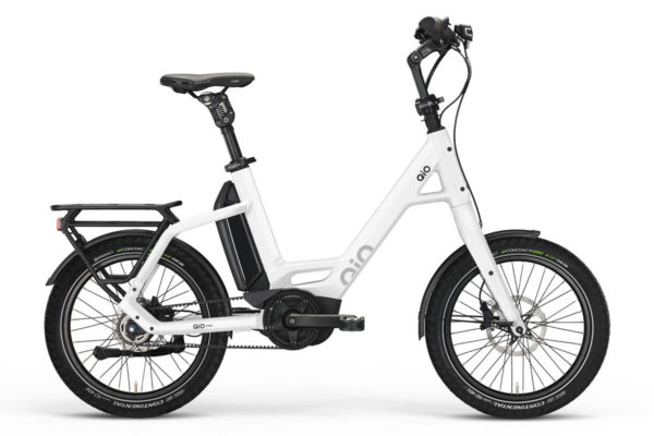 Compact ebike Qio in the colour Crystal White