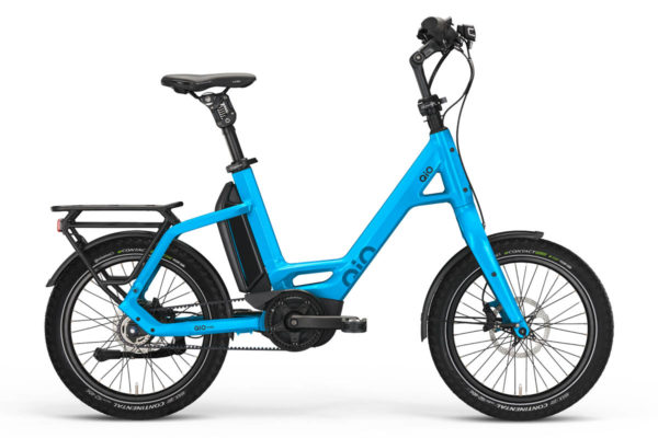 Compact ebike Qio in the colour Ice Blue