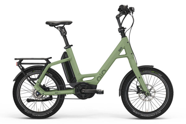 Compact ebike Qio in the colour Light Olive