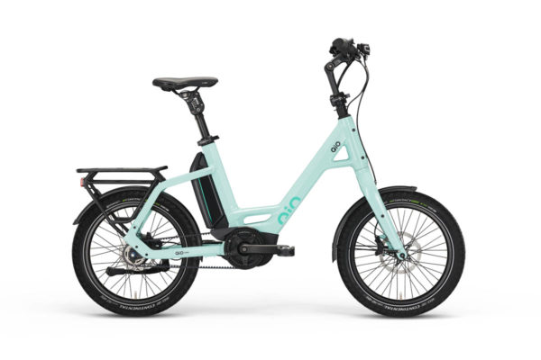 Side view of the Qio ebike from Hartje