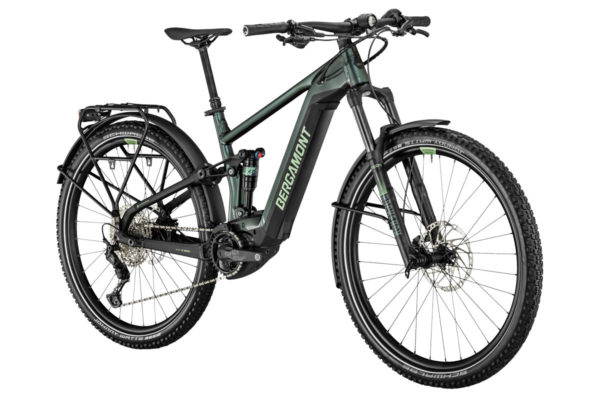 Ebike Bergamont E-Contrail SUV Expert 2022 side view from the front