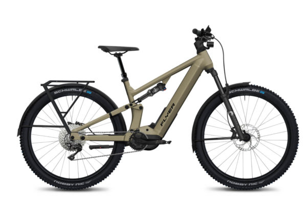 Flyer Goroc X 6.70 2022 ebike in the colour Sahara Sand Satin