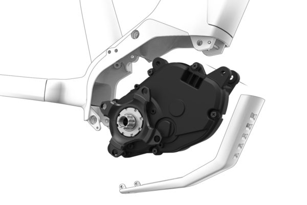 Motor of the Panasonic GX Ultimate Pro Fit drive on Flyer ebikes