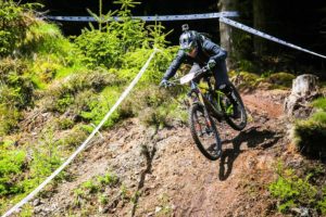 Lorraine Truong at an Enduro World Series race