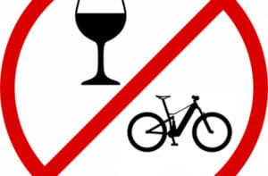 Cycling without alcohol as a traffic sign