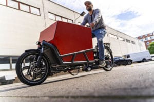 Transport box from More Cargobike for the Load 75 e-cargo bike from Riese&Müller