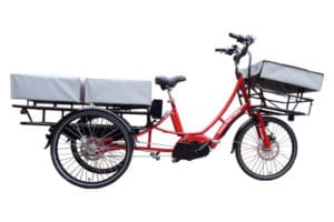 Three-wheeled e-cargo bike from VSC.Bike