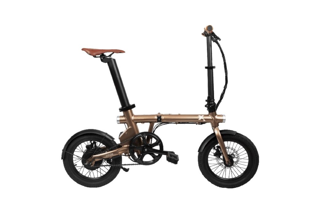 E-folding bike XXS from Exxite in the colour Copper