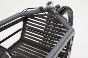 Cable steering on the Kàro e-cargo bike from Velo Lab