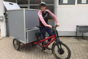 E-cargo bike for the transport of medicines