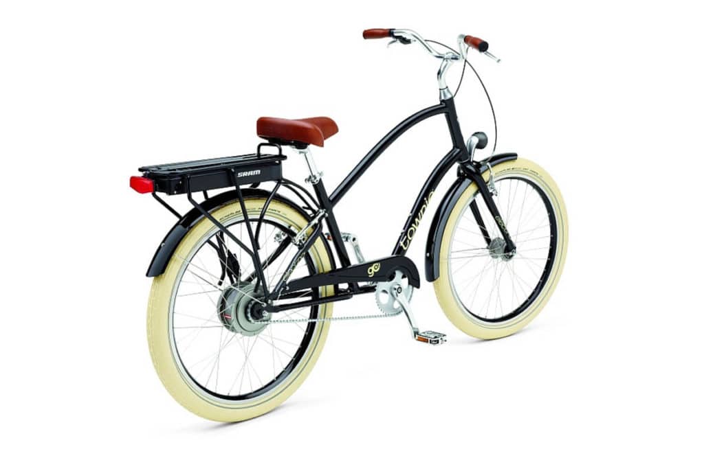 Electra Townie Go ebike with Sram E-Matic drivetrain