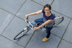 Federal Executive Director of the Allgemeiner Deutscher Fahrrad-Club ADFC Ann-Kathrin Schneider