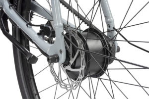 Rear hub motor on the Juna ebike from Ampler