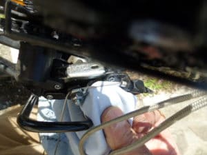 Cleaning your shifter cable