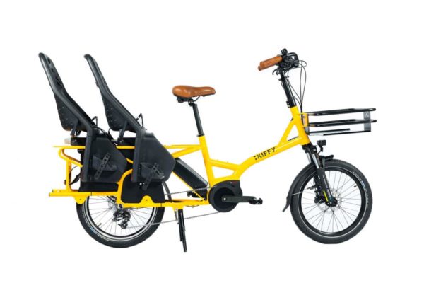 Kiffy Capsule MT 2022 ebike with two child seats