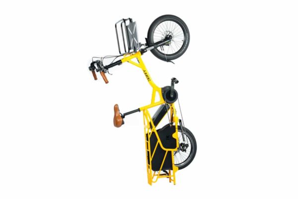 Kiffy Capsule MT 2022 ebike parked upright