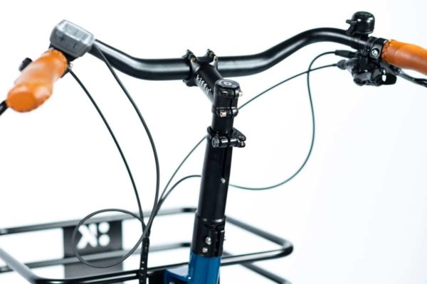 Height-adjustable stem on the Kiffy Capsule MT 2022 ebike