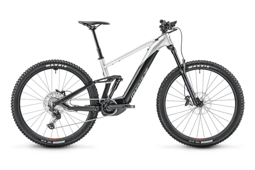 Moustache Samedi 29 Trail 5 ebike with RockShox suspension fork for the 2022 season