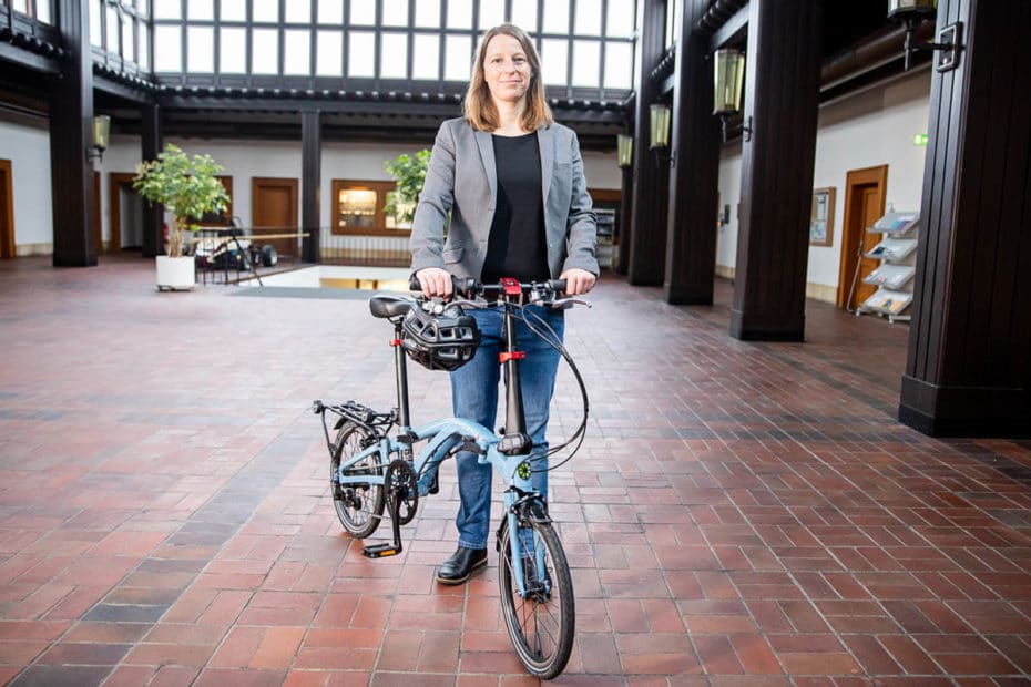 Dr. Jana Kühl, holder of the Endowed Chair on Cycling at Ostfalia University of Applied Sciences