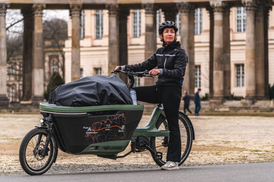 E-cargo bike Lovens Explorer rides 850 km in 5 days | Ebike blog