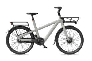 Vanmoof A5 ebike with rear and front carrier