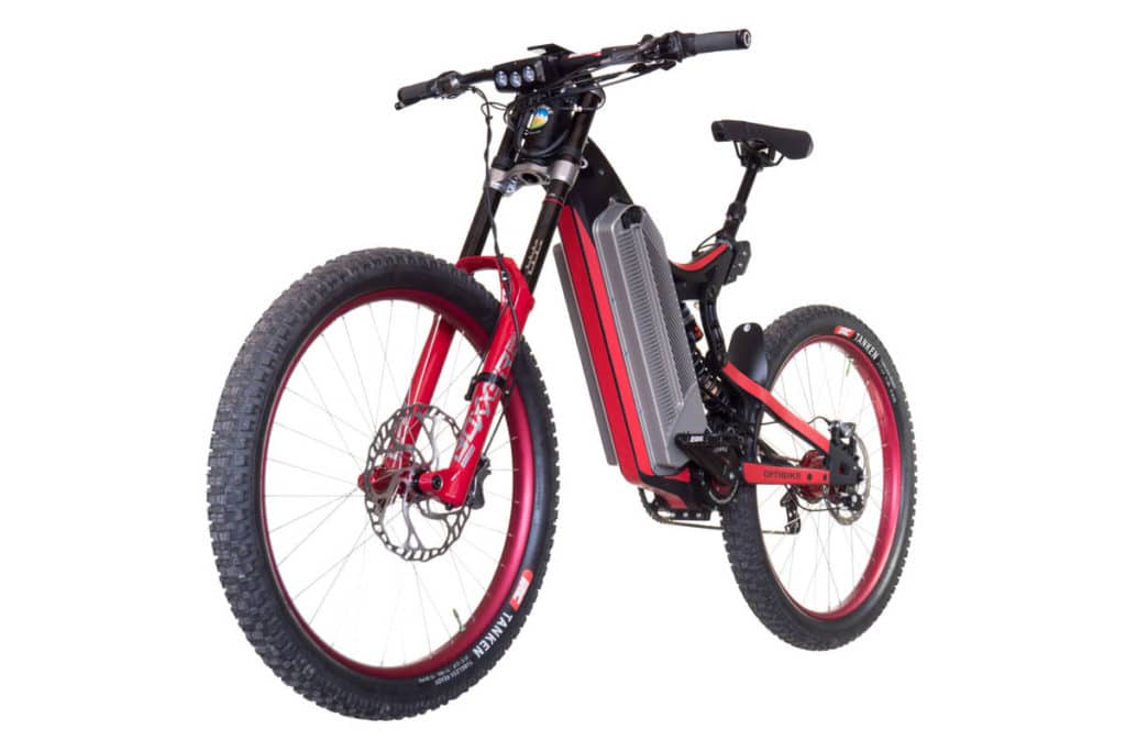 Optibike R22 Everest ebike from left angle