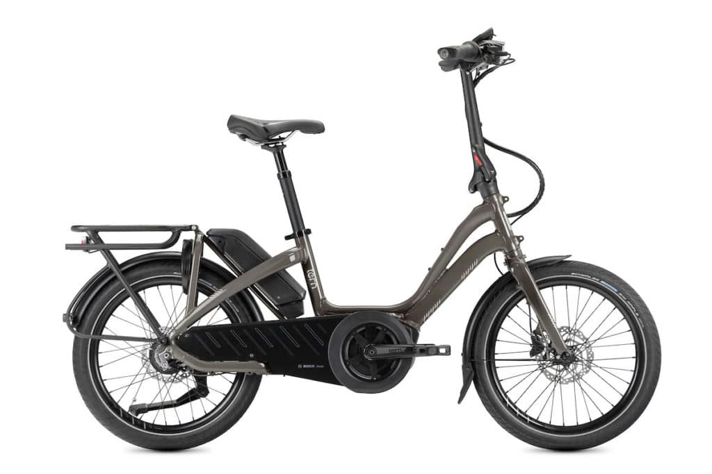 Tern NBD ebike in the colour bronze