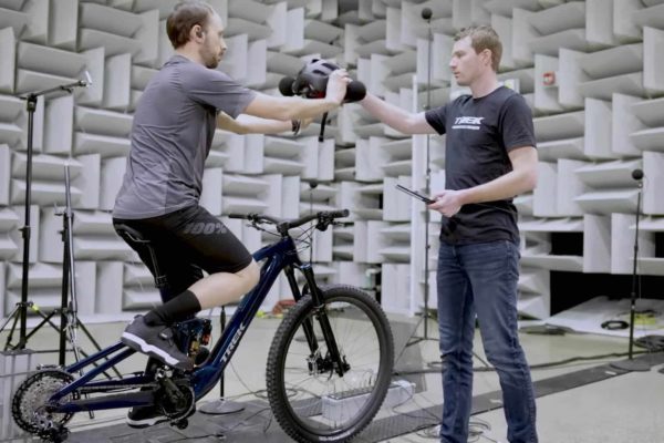 Analysis of the motor noise of the Trek Fuel EXe ebike in the acoustics lab