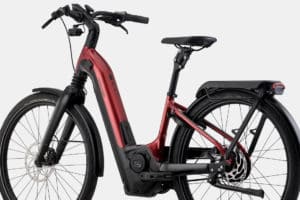 Cannondale Mavaro Neo ebike side view from the back