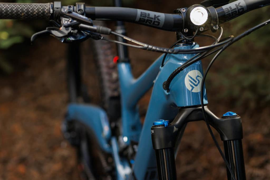 Front view of the Ibis Oso ebike