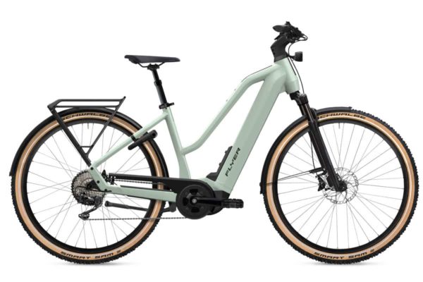 Flyer Upstreet 7.12 XC ebike for the 2023 season with a mixed frame