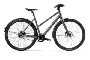 Desiknio X20 Pinion ebike with trapezoid frame in Dark Grey colour