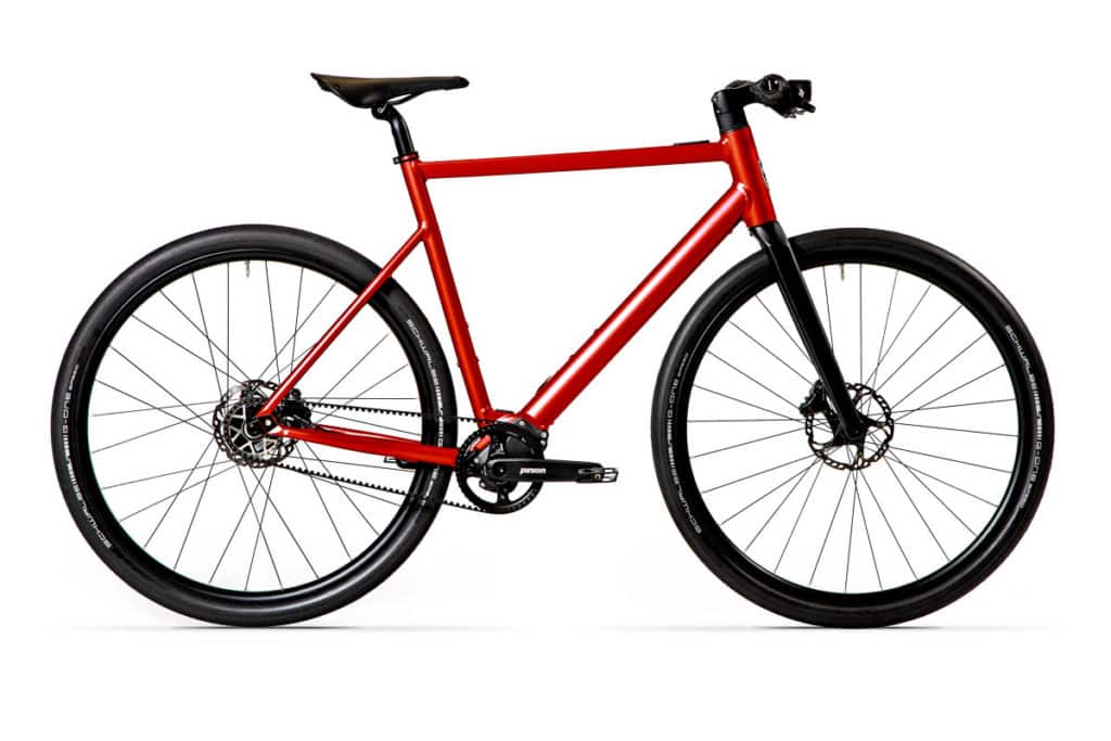 Desiknio X20 Pinion ebike in Granada Red colour