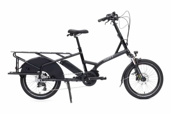 Kiffy Capsule MT Smart e-cargo bike for the 2023 season in the colour Black