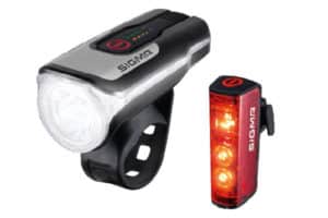 Sigma Sport Aura 80 USB head light and Sigma Sport Blaze tail light