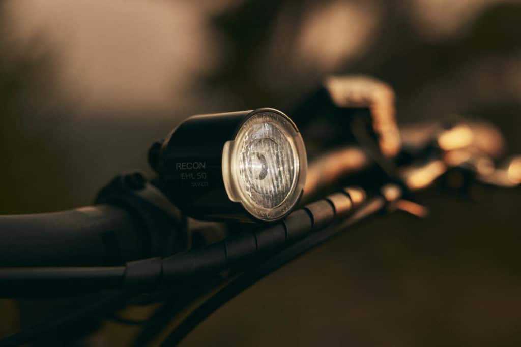 Headlight on the Liv Amiti E+ ebike for the 2023 season