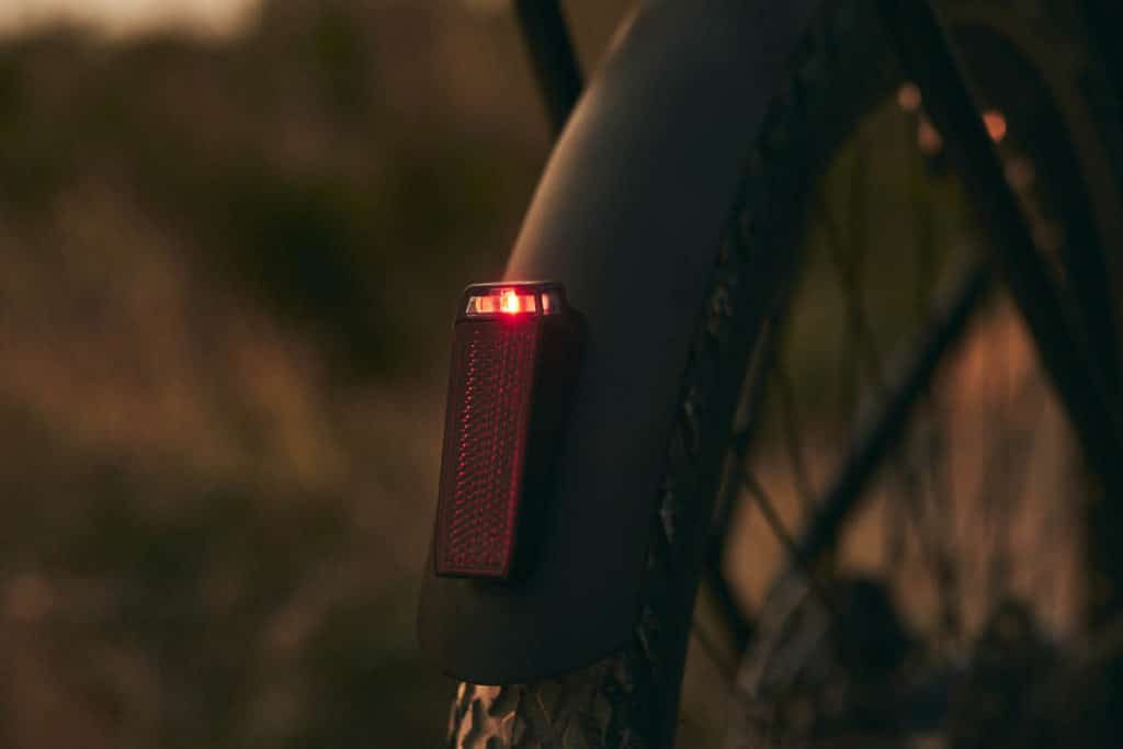 Tail light on the Liv Amiti E+ ebike for the 2023 season