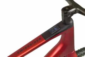 Control unit integrated in the top tube on the Thömus Swissrider ebike