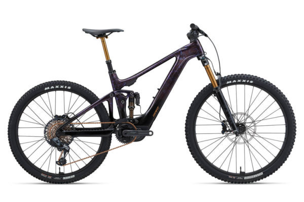 Giant Trance X Advanced E+ Elite 0 ebike in the colour Mirage