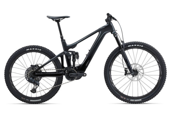 Giant Trance X Advanced E+ Elite 1 ebike in the colour Gunmetal Black