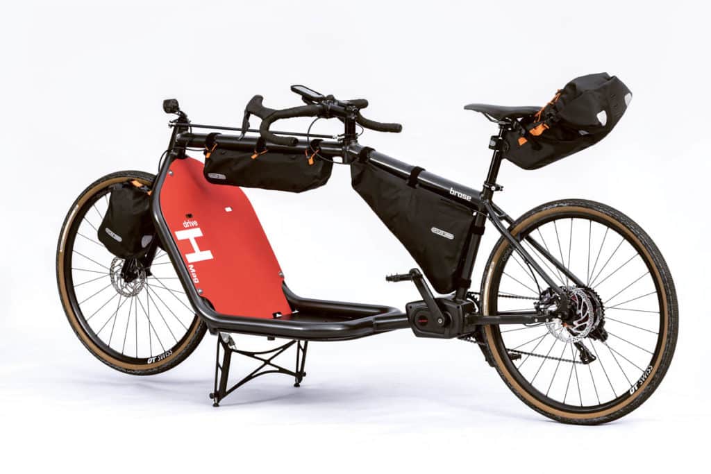 Gingko e-cargo bike featuring Brose H Mag motor