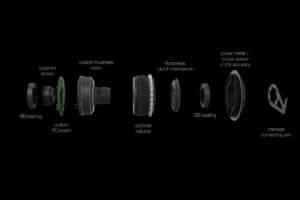 Mavic X-Tend ebike drive in exploded view