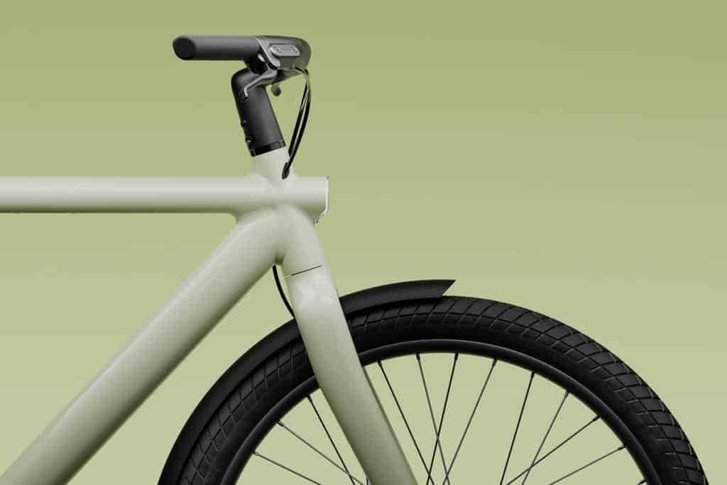 Frame colour Foam Green for the Vanmoof S4 and X4 ebikes